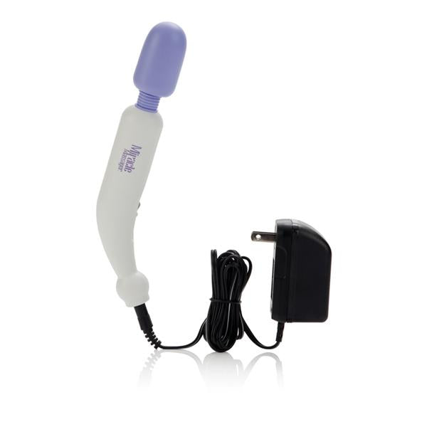 My Mini Miracle Massager Electric 2 Speed 120 Volt 8'' - White/Purple