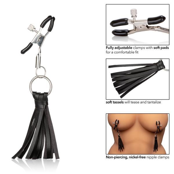 Nipple Play Playful Tassels Nipple Clamps