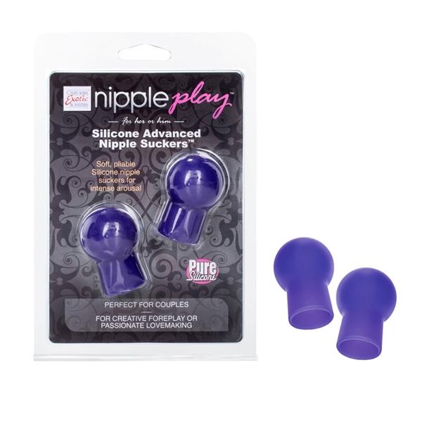 Nipple Play Advance Silicone Sucker Purple