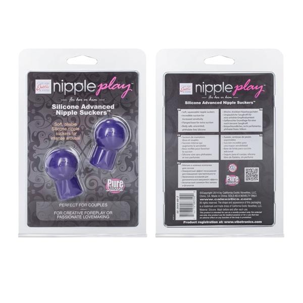 Nipple Play Advance Silicone Sucker Purple