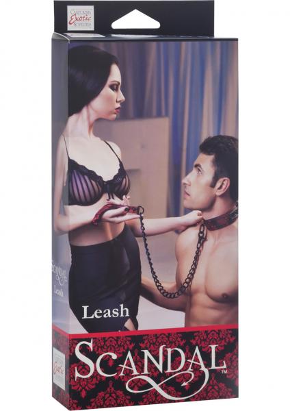 Scandal Leash Black/Red