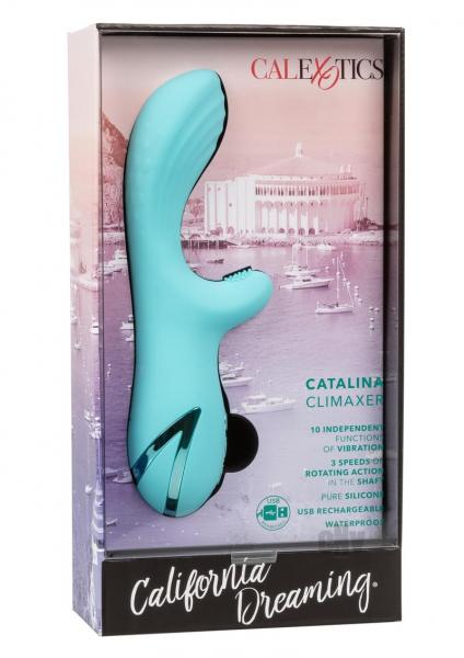 California Dreaming Catalina Climaxer Blue Vibrator