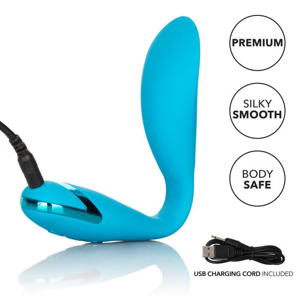 California Dreaming Palm Springs Pleaser Blue Vibrator