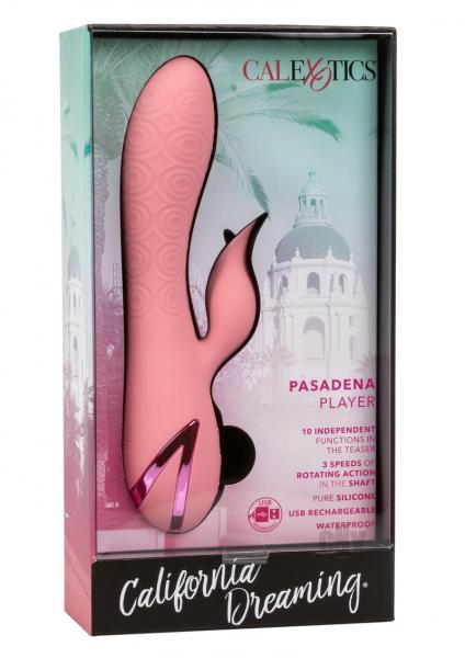 California Dreaming Pasadena Player Pink Rabbit Vibrator