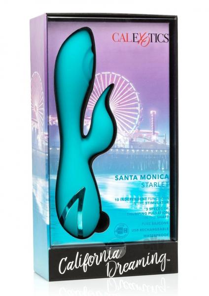 California Dreaming Santa Monica Starlet Blue Vibrator