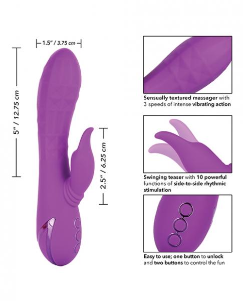 California Dreaming Valley Vamp Purple Rabbit Vibrator