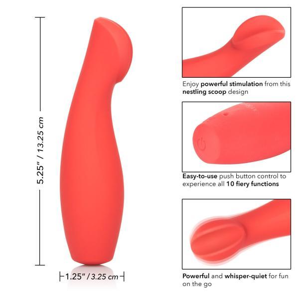 Red Hots Ignite Clitoral Flickering Massager