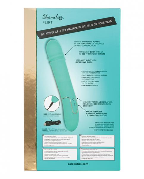 Shameless Flirt Blue Vibrator