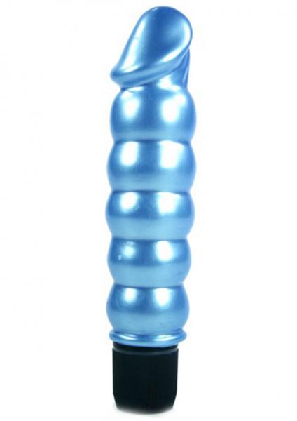 Pearl Sheen Ribbed Vibrator