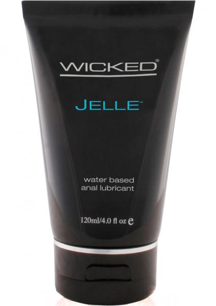 Wicked sensual care collection fragrance free 4 oz anal gel lubricant - jelle - waterbased