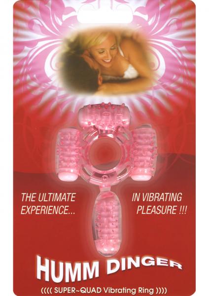 Super Quad Vibrating Cock Ring