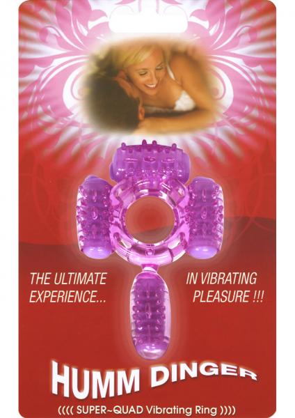 Super Quad Vibrating Cock Ring