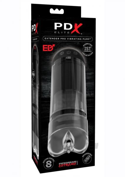 PDX Elite Extender Pro Pump Vibrating