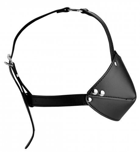 Strict Mouth Harness with Ball Gag Black O/S