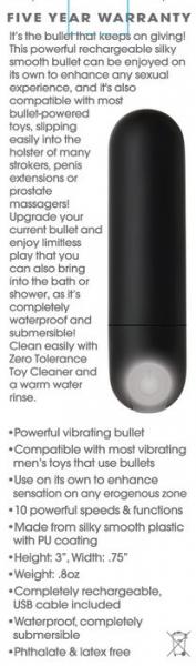 All Powerful Rechargeable Bullet Vibrator