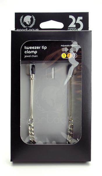 Adjustable Tweezer Clamp Jewel Chain