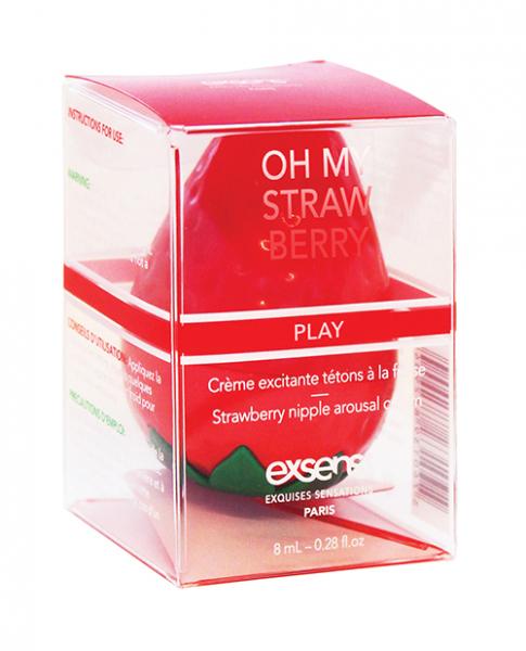 Exsens Nipple Arousal Cream Oh My Strawberry 0.3 Oz.