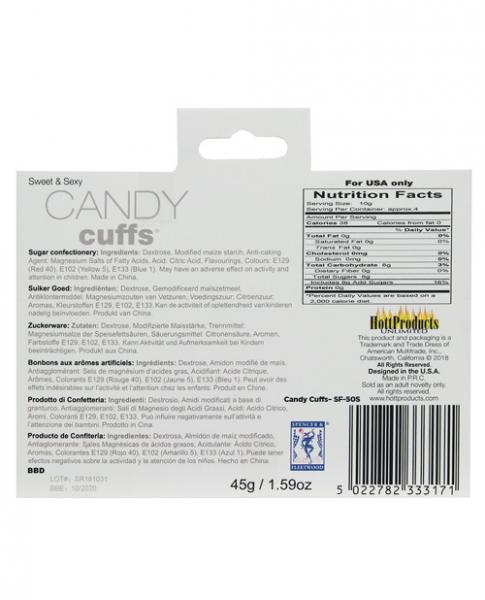 Sweet & Sexy Candy Cuffs