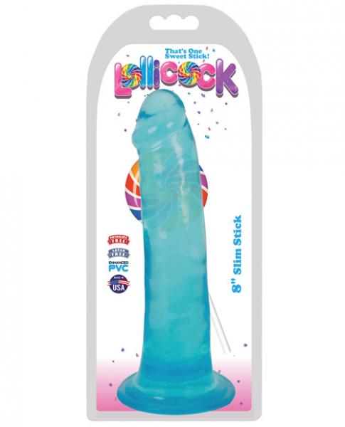 Lollicock 8 inches Slim Stick Dildo Suction Cup