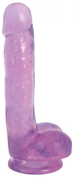 Lollicock 7 inches Slim Stick Dildo with Balls