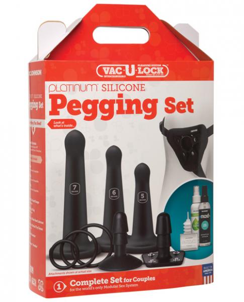 Vac-U-Lock Silicone Pegging Set