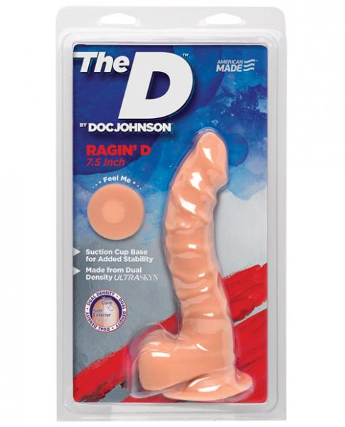 The D Ragin 7.5 inches Dildo with Balls