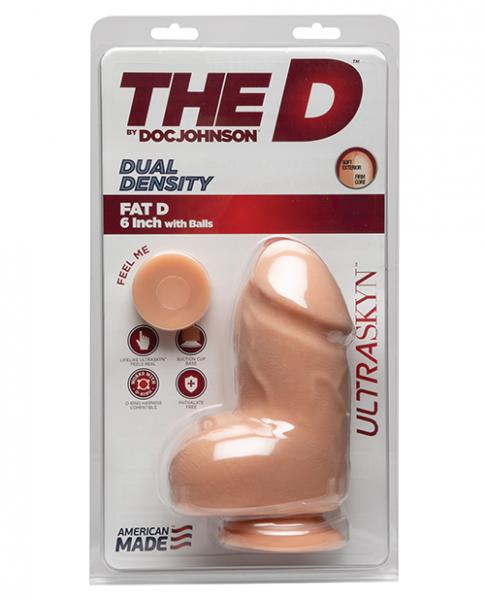 Fat D Ultraskyn 6 inch Dildo