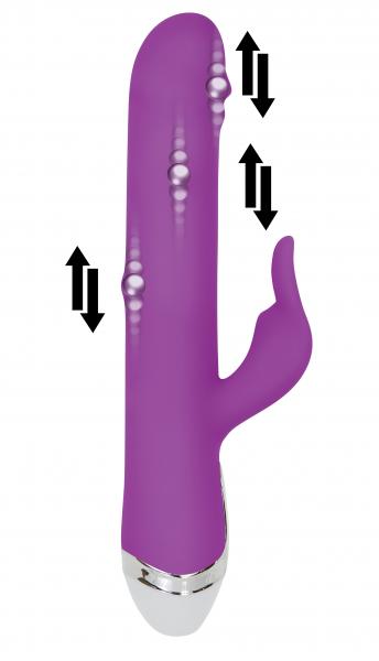 Dancing Pearl Rabbit Vibrator Purple