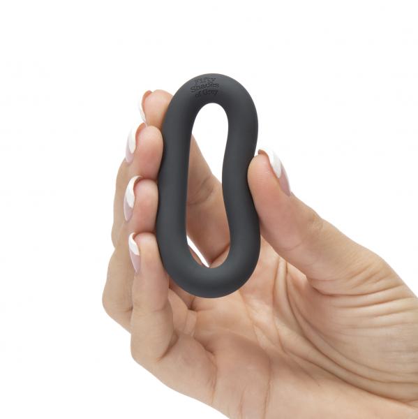 A Perfect O Silicone Love Ring Gray