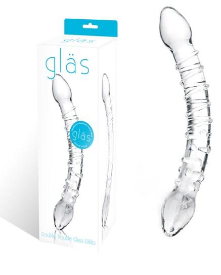 Glas Double Trouble Glass Dildo