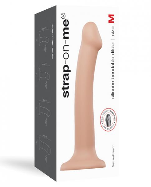 Strap-on-me Dual Density Bendable Dildo Medium