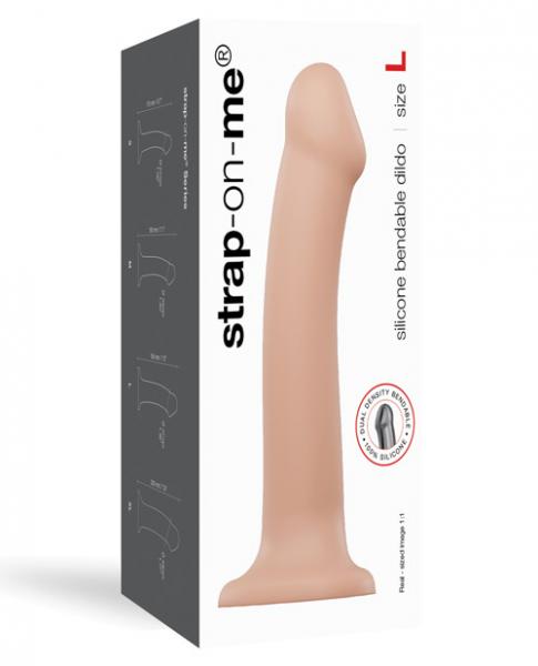 Strap-on-me Dual Density Bendable Dildo Large