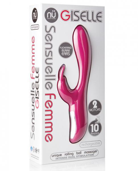 Sensuelle Giselle Rabbit Vibrator Magenta Pink