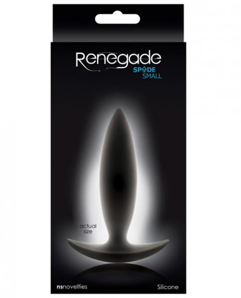 Spades Small Black Butt Plug