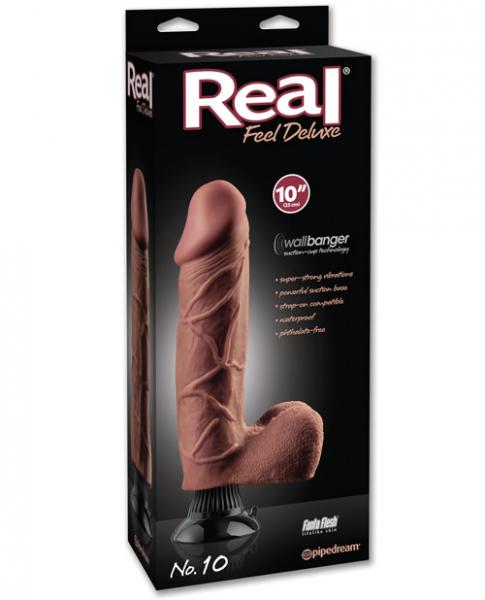 Real Feel Deluxe No. 10 Waterproof 10 inch Vibrator