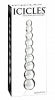 Icicles No 2 Glass Anal Beads Clear