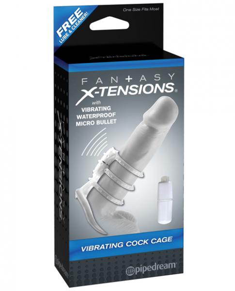 Fx Vibrating Power Cage Clear