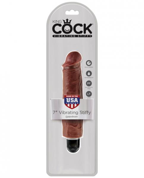 King Cock 7 inches Vibrating Stiffy