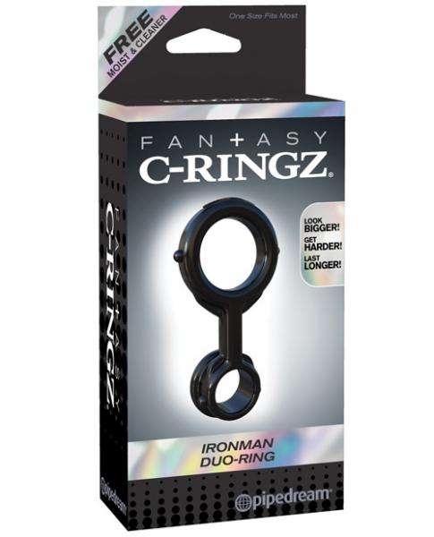 Fantasy C-Ringz Ironman Duo Ring Black