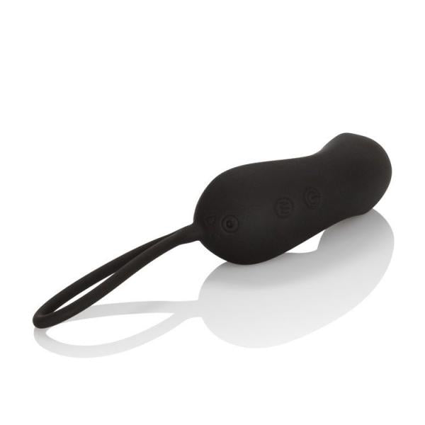 Silicone Remote USB Rechargeable Curve Black Bullet