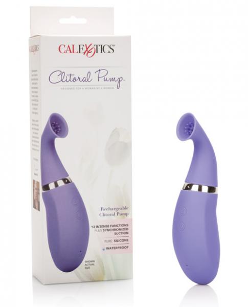 Rechargeable Clitoral Pump Blue