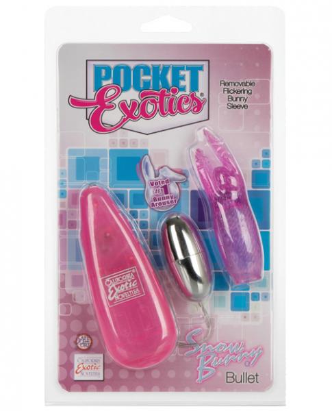 Pocket Exotics Snow Bunny Bullet Vibrator