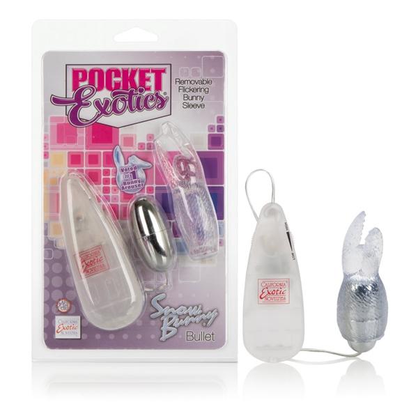 Pocket Exotics Snow Bunny Bullet Vibrator