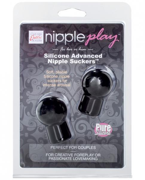 Nipple Play Advance Silicone Sucker Black