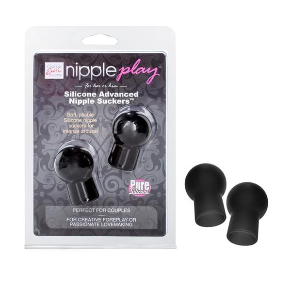 Nipple Play Advance Silicone Sucker Black