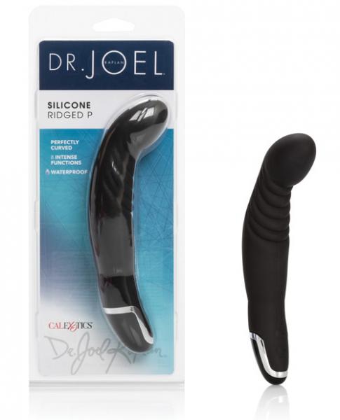 Dr Joel Ridged P Silicone Prostate Massager Black