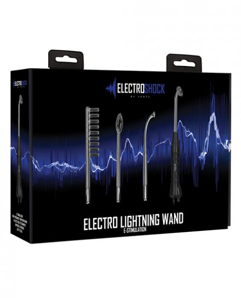 Electroshock Lightning Wand Black