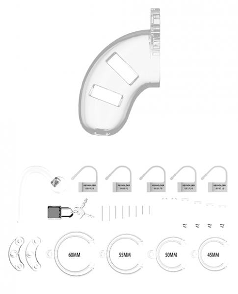 Cage With Plug 10 - Transparent