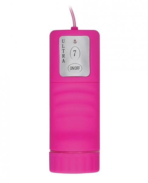 Ouch Vibrating Silicone Strapless Strap On Pink