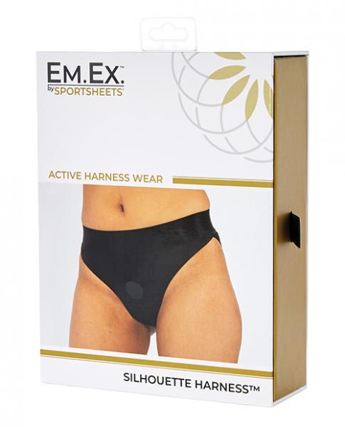 Sportsheets EM EX Silhouette Harness XXX-Large Black